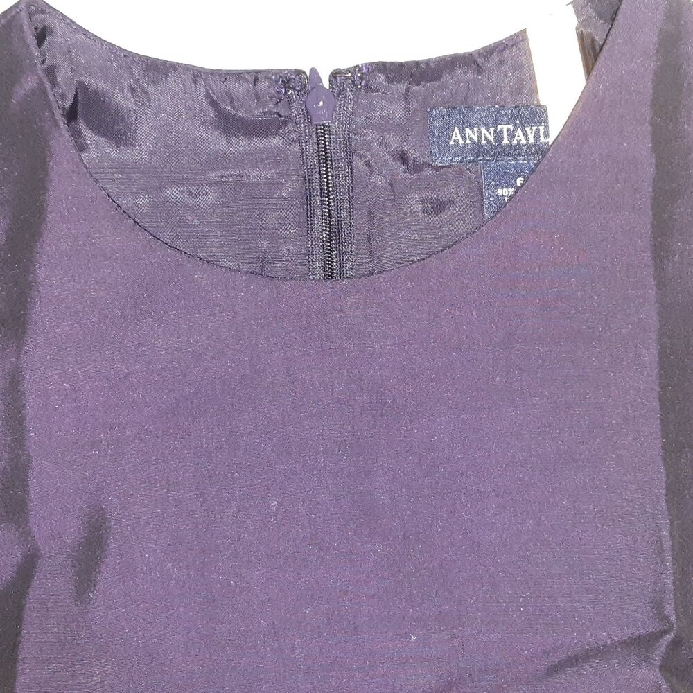 Ann Taylor 2 Piece suit * Aubergine, Deep Purple * Y2K * Fully Lined * Sz 6/8